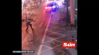 New footage emerges of London Bridge attack [upl. by Easter282]