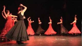 Apresentação de Dança  Flamenco Sevillanas  Academia Carla Lazazzera [upl. by Gabriel]