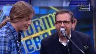 El Hormiguero  Steve Carell practica beatbox junto a Grison [upl. by Aoket]