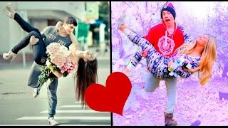 RECREATING CUTE COUPLE PHOTOS CHALLENGE [upl. by Volpe]