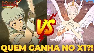 ELIZABETH LIGHT BLOOD VS ELIZABETH DEUSA NO X1QUEM GANHA  The Seven Deadly Sins [upl. by Pattani35]