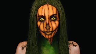 Pumpkin Queen Halloween Makeup Tutorial  2018 [upl. by Lowney]