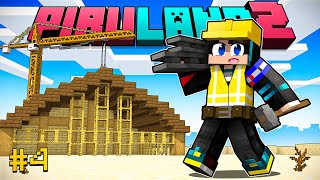 CONSTRUYENDO UNA CASA EN LA PLAYA EN PIRULAND 2 4 HaroldArtistPlay [upl. by Llenod]