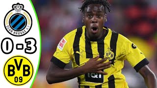 Club Brugge vs Borussia Dortmund 03 Highlights  UEFA Champions League 2024 eFootball [upl. by Zoldi]