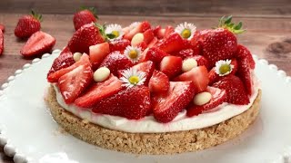 Tarte aux fraises sans cuisson [upl. by Animor]