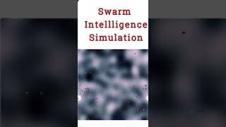 Swarm Intelligence Simulation [upl. by Eddi287]