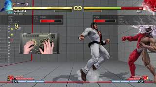 Street Fighter V Quick Urien Headbutt Loop Tutorial [upl. by Laersi]