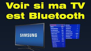 Comment savoir si ma TV Samsung est Bluetooth [upl. by Assilav]