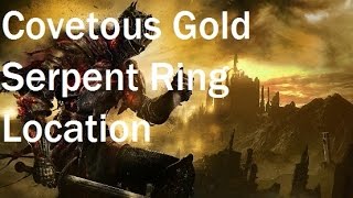 Dark Souls 3 Covetous Gold Serpent Ring [upl. by Ennaillek448]