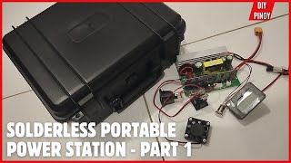 Build your own portable POWER STATION with 500w Pure Sinewave Inverter [upl. by Sal366]