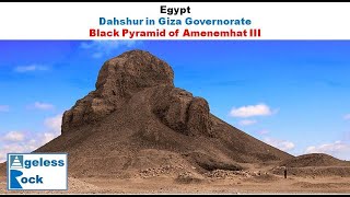 The Black Pyramid of Amenemhat III in Dahshur Egypt [upl. by Monroe10]