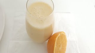 Ma recette du smoothie bananeorange 2min pour la faire [upl. by Donoghue]