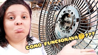 DESMONTEI MEU VENTILADOR TAVA MUITO SUJO [upl. by Sumahs]