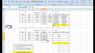 Standard Deviation When Probability data Given [upl. by Akeret]