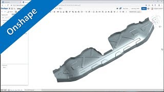 Crossbeam Part 2  Onshape Training  Part Design [upl. by Amri993]