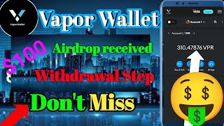 The Secret to Free Vapor Token Withdrawal in Hindi vapor token withdrawal [upl. by Korrie]