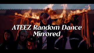 ATEEZ RANDOM DANCE MIRRORED All official choreos Extras [upl. by Allain]