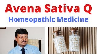 Avena Sativa Q  Homeopathic Medicine  Dr Ketan Shah  MD Homeopath  Hindi [upl. by Lallage]