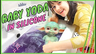 Baby Yoda in silicone 😮 [upl. by Atsillak928]