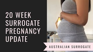 20 WEEK SURROGATE PREGNANCY UPDATE  AUSTRALIAN SURROGATE [upl. by Kenwood]