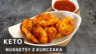 KETO Nuggetsy z kurczaka  Mini kotleciki z kurczaka [upl. by Gerge]