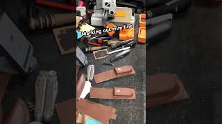 Wet molding leather for a multi tool part 7 [upl. by Silvano847]