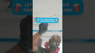 DIY Popcorn ceiling removal made easy 🍿 [upl. by Keith]