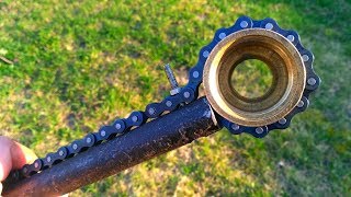 Do not throw the Old Bicycle Chain Make Awesome Tool [upl. by Sosthenna430]