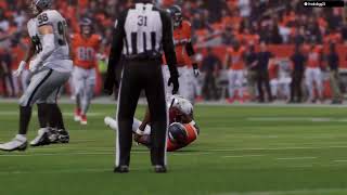 Maddens Finest League week 5 Raiders Vs BRONCOS [upl. by Atnoed]