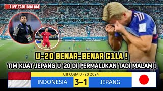 🔴GEMPARKAN ASEAN TADI MALAM  INDONESIA U20 3 VS JEPANG U20 1  Laga Uji Coba U20 2024  Berita [upl. by Arraes435]