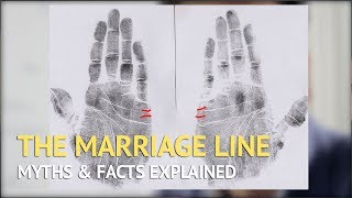 ♡ Marriage Line  Myths and Facts  Palmistry ✋ [upl. by Sharman]