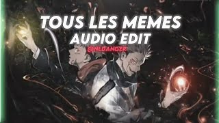 Tous les memes  stromae  audio edit [upl. by Delmar]