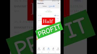 Half profit banknifty trading nifty intraday shorts [upl. by Callean]