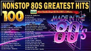 Top 100 Hits Of The 80s  Most Popular Songs Of The 1980s Collection  Greatest Hits Oldies [upl. by Nosreip]