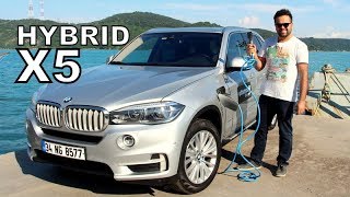 Test  BMW X5 Hybrid [upl. by Haraz919]