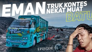 🔴NEKAT MUAT BATU Resiko truk kontes masuk jalur lahar gunung Semeru [upl. by Mcmullan]