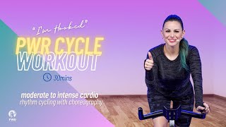 30 Min Indoor Cycling Spin Workout For All Levels [upl. by Elleryt]