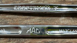 Craftsman V Series and Mac Precision Torque  What’s the Difference [upl. by Noscire]