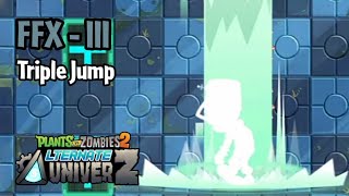 Plants vs Zombies 2 AltverZ  FFXIII Triple Jump [upl. by Feinstein579]