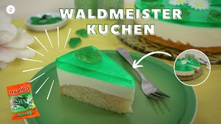 Waldmeister Kuchen mit Götterspeise und Gummifröschen 🐸  super lecker  Jessys Küchenkunst [upl. by Mauro]