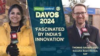 India’s The Fastest Growing Economy Excited To Be A Part of It  Thomas Saueressig  Davos 2024 [upl. by Venetis843]