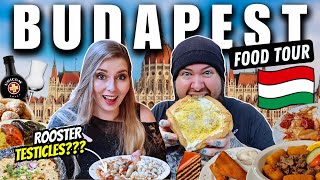 14 AMAZING Hungarian dishes you MUST try in BUDAPEST 🇭🇺  ULTIMATE Food Tour [upl. by Prouty731]