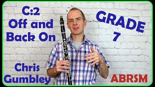 OFF AND BACK ON by Chris Gumbley  Clarinet Grade 7 ABRSM Tutorial [upl. by Wat41]