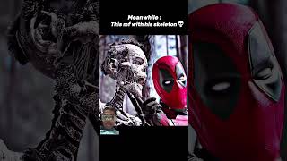 Deadpool talking to Wolverine skeleton in Deadpool 3 [upl. by Reinold]