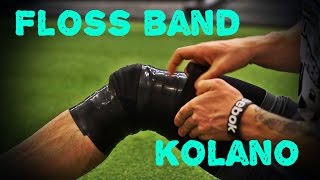 Voodoo Floss Band  Kompresja stawu  Mobilność i ból kolana  Athletic Development [upl. by Riatsala]