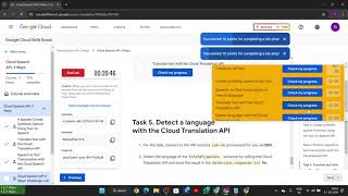Module  9 Lab  4  Cloud Speech API 3 Ways Challenge Lab [upl. by Fisoi]