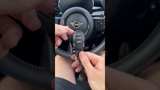 MINI F56 JCW Carbon Fibre Slim Key Fob Surround Install [upl. by Kcirdek]