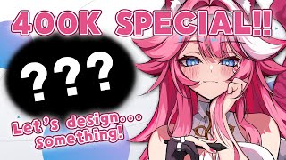 【DRAWING】 Almost 400k LETS DESIGN SOMETHINGSPECIAL CiaoRaora [upl. by Nelak]