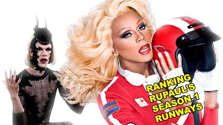 UTICA ranking RuPauls Runways SEASON 1  Fashion RuView REIMAGINED [upl. by Phylis]