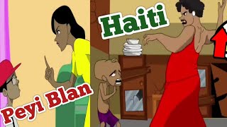 🤣🤣 3000LION REYALITE PEYI MWEN  Pays blanc Vs Pays Haiti 🤣😂 [upl. by Chloette]